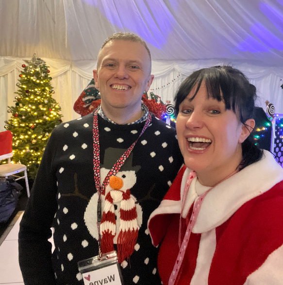Wayne, co-host and assistant at Singles events in Shropshire