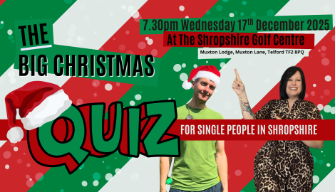 Xmas Quiz for single people in Shropshire Xmas Quiz for single people in Shropshire