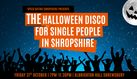 Singles Halloween Disco Singles disco for halloween in Shrewsbury