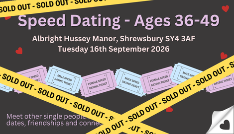 Speed Dating Shropshire 36-49
