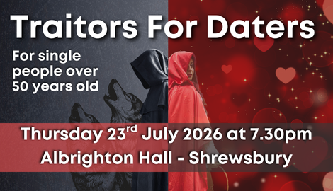 Event for single people in Shropshire