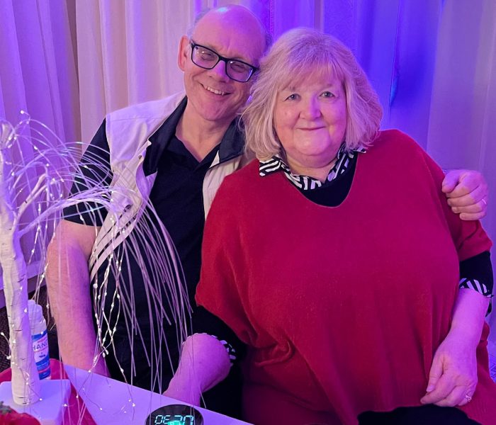 Aud and Tim - Check-in Team at Speed Dating Shropshire